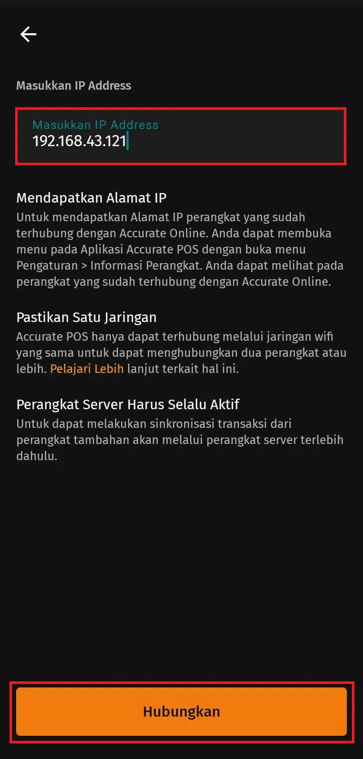 menambahkan perangkat secara manual